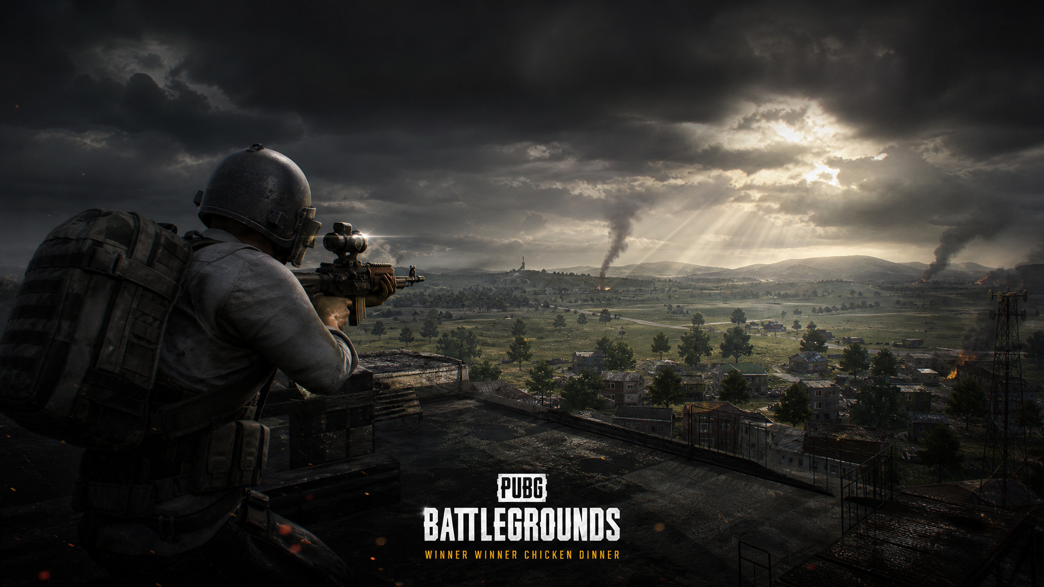 PUBG 2 – Rooftop Sniper