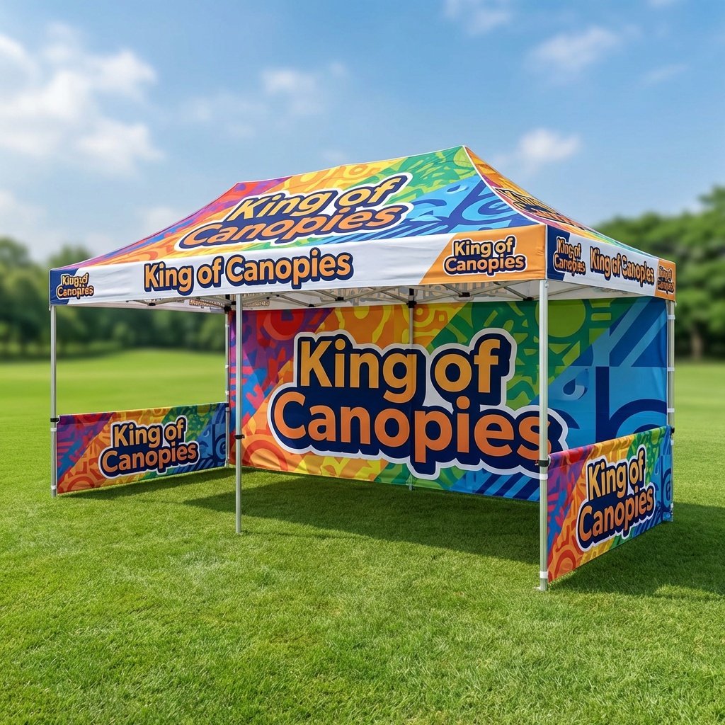 10x20 Custom Pop-Up Canopy