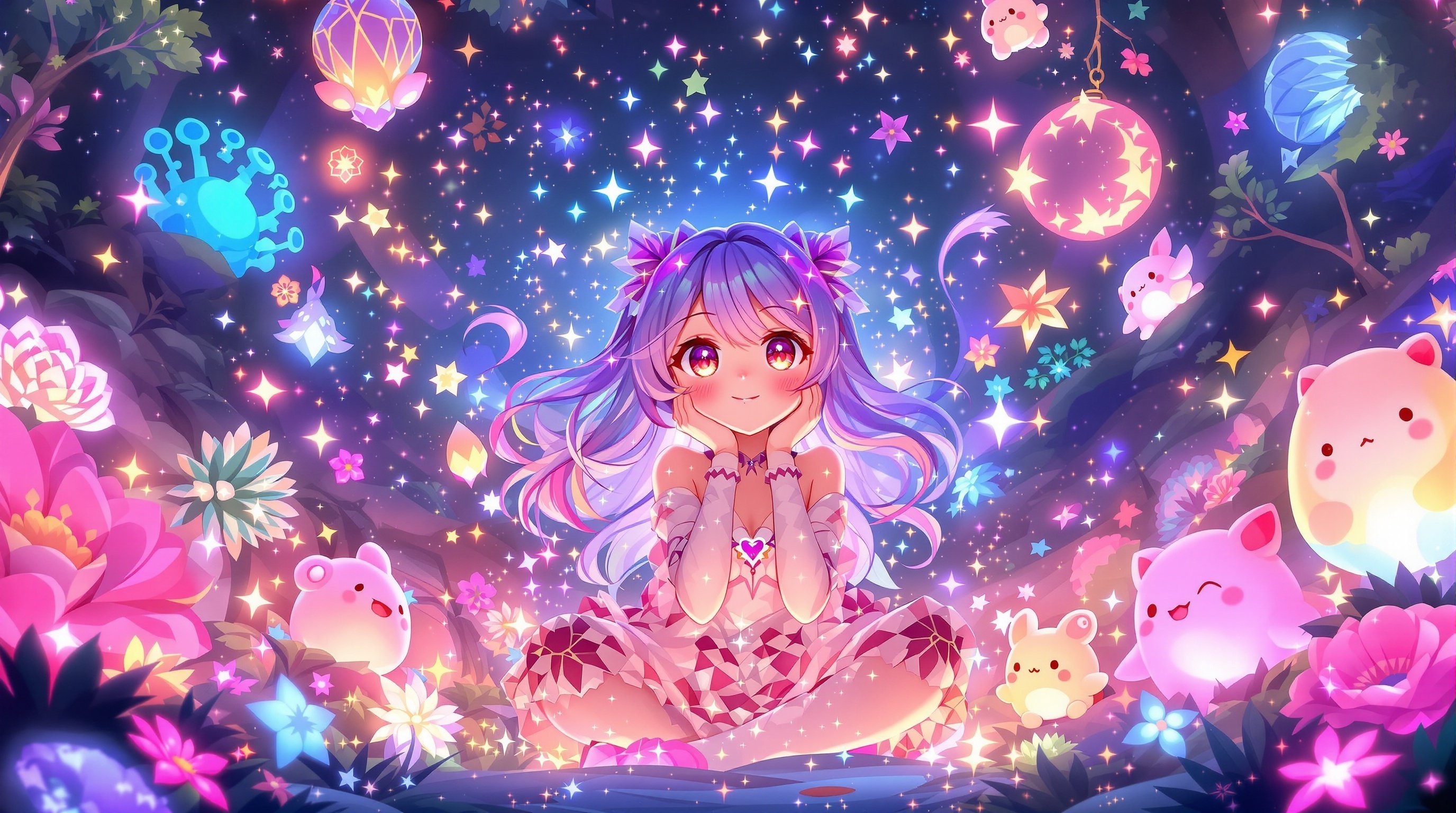 I Farm and Plant Trees in the Global Game