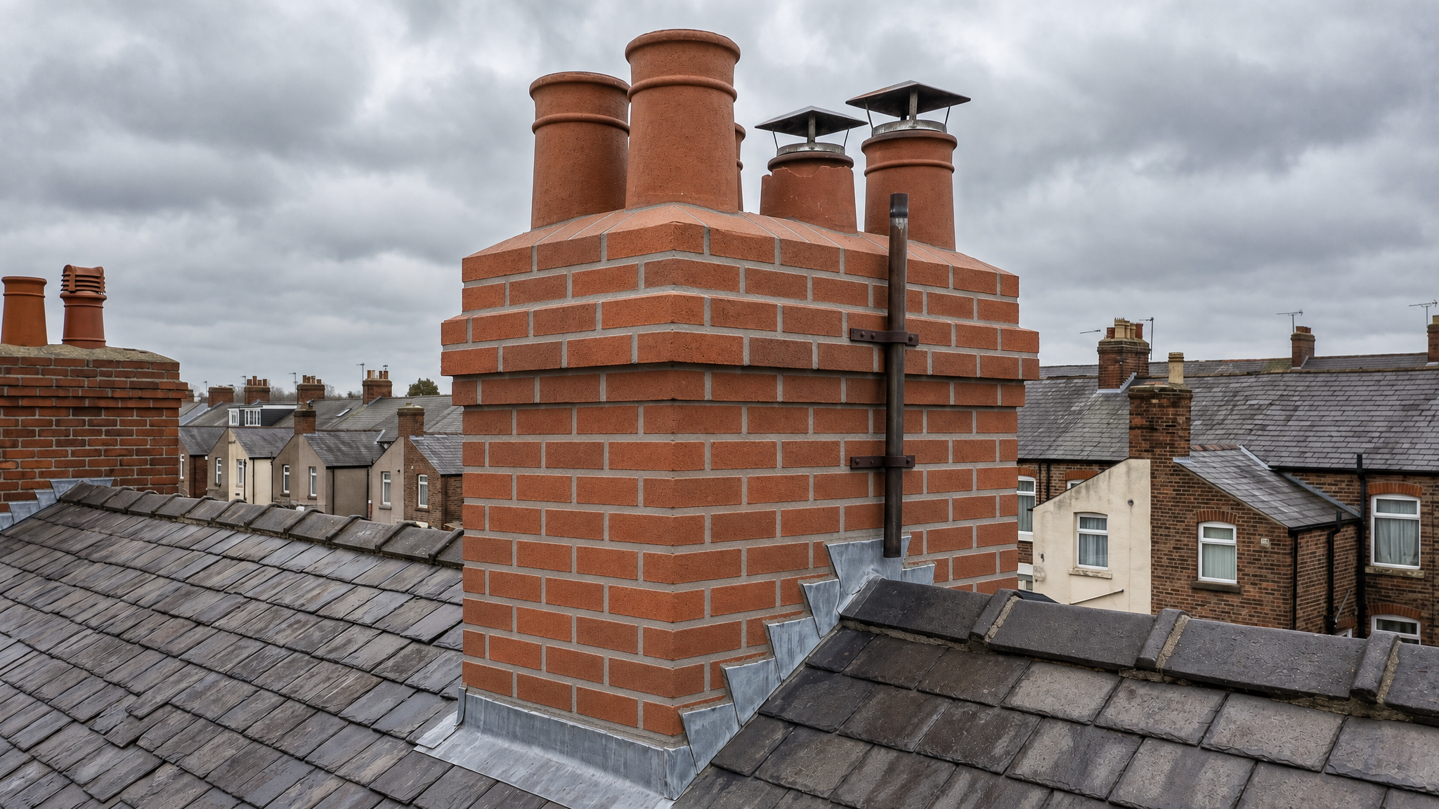 Chimney Repointing & Repair - After