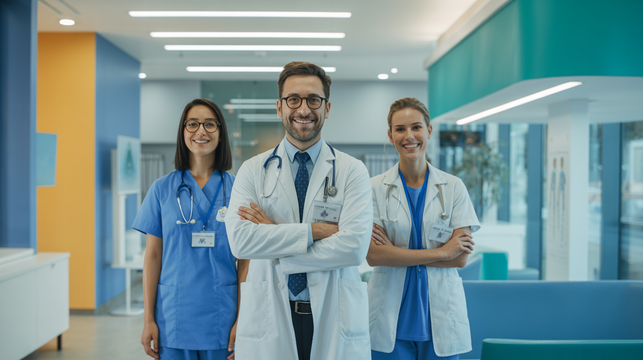 Professional healthcare team at Slim Lab NI clinic