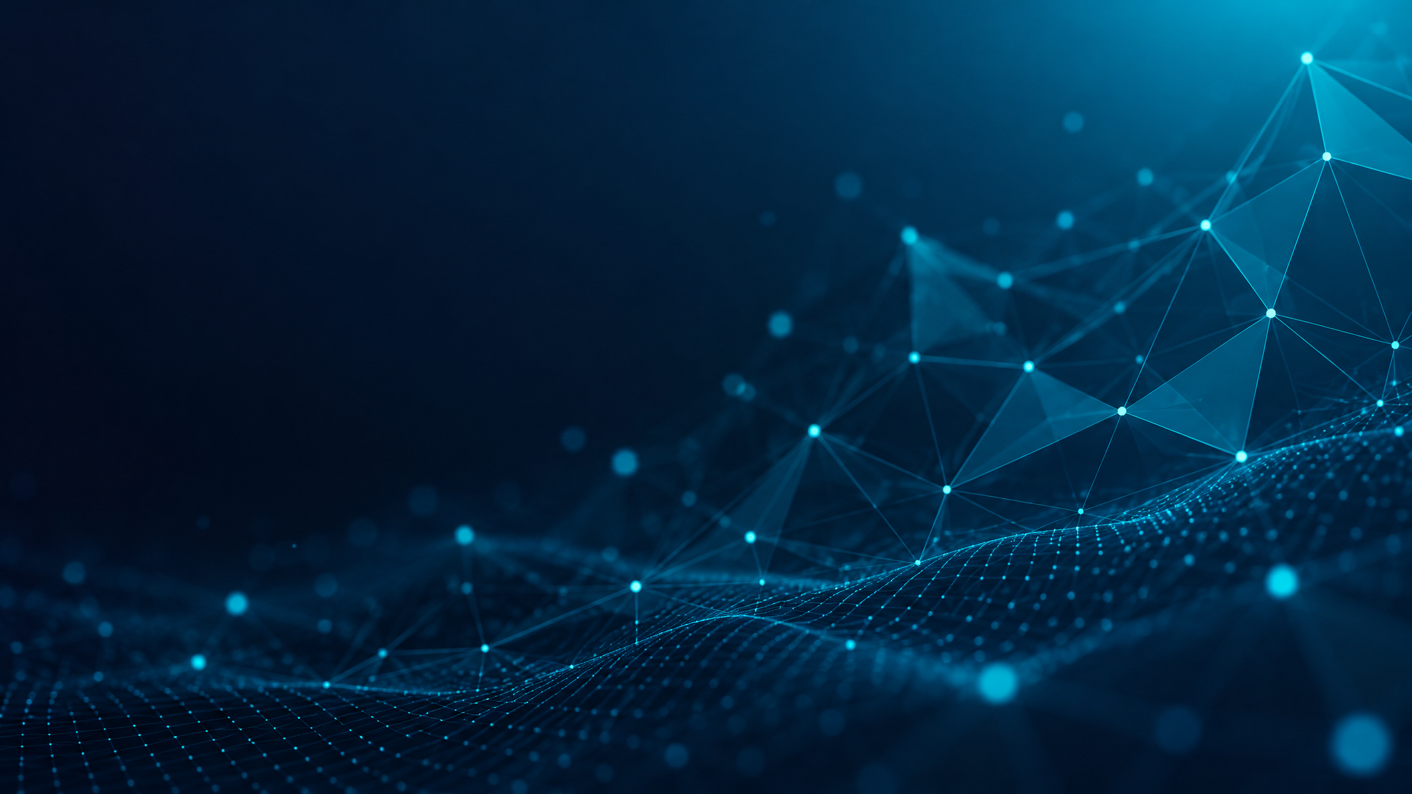 Abstract technology network background