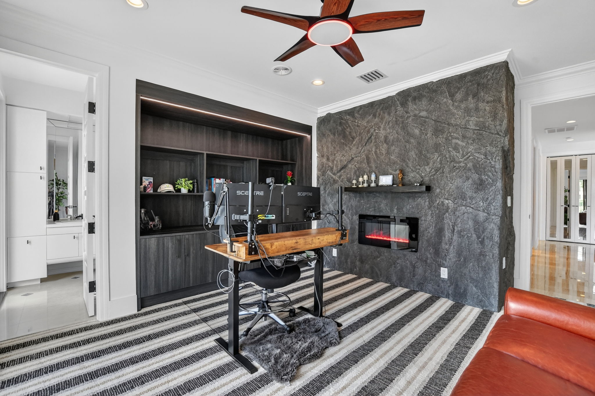 Open concept living area