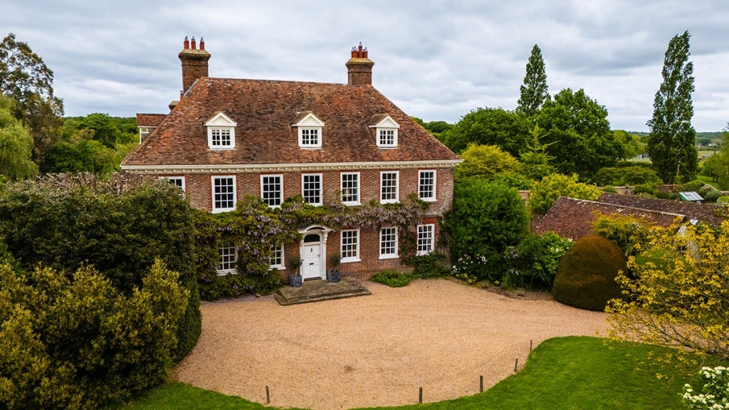 Older listed property with traditional lime mortar