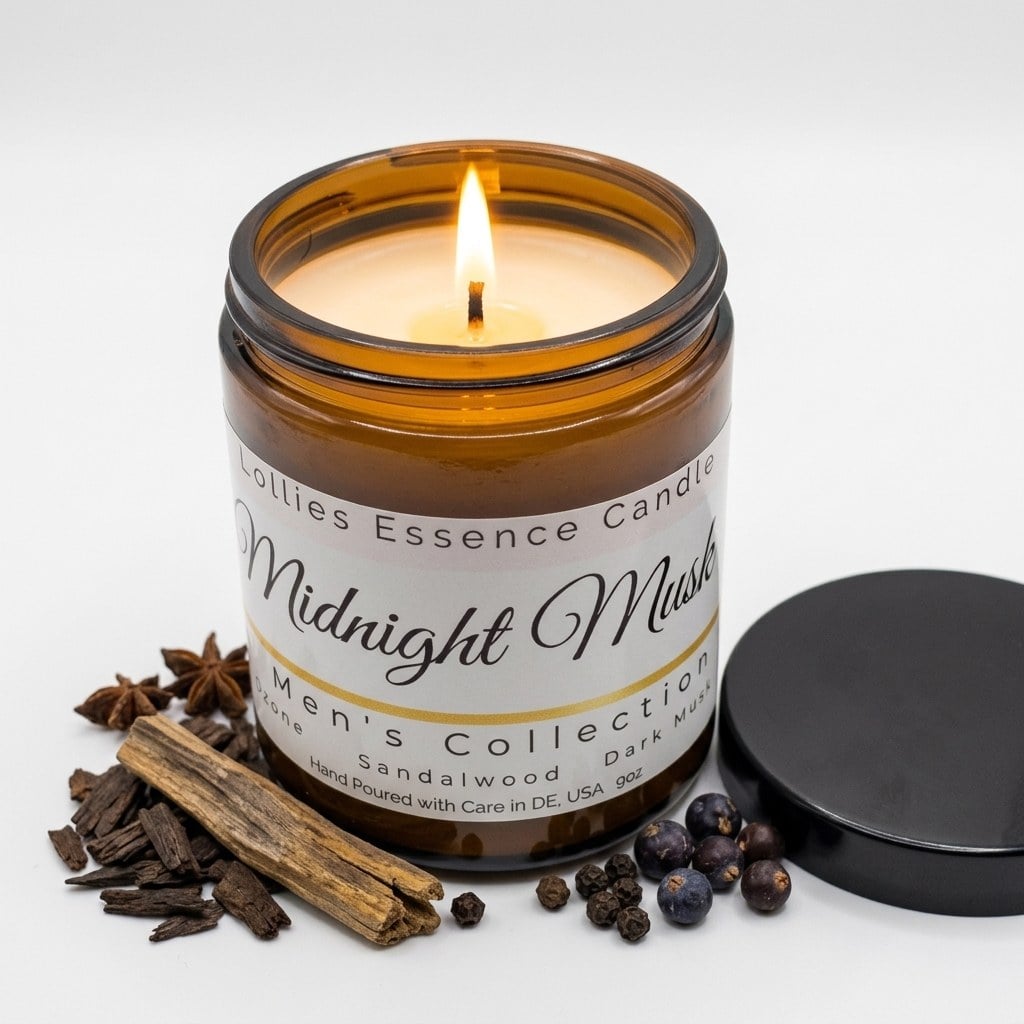 Midnight Musk Candle thumbnail 2