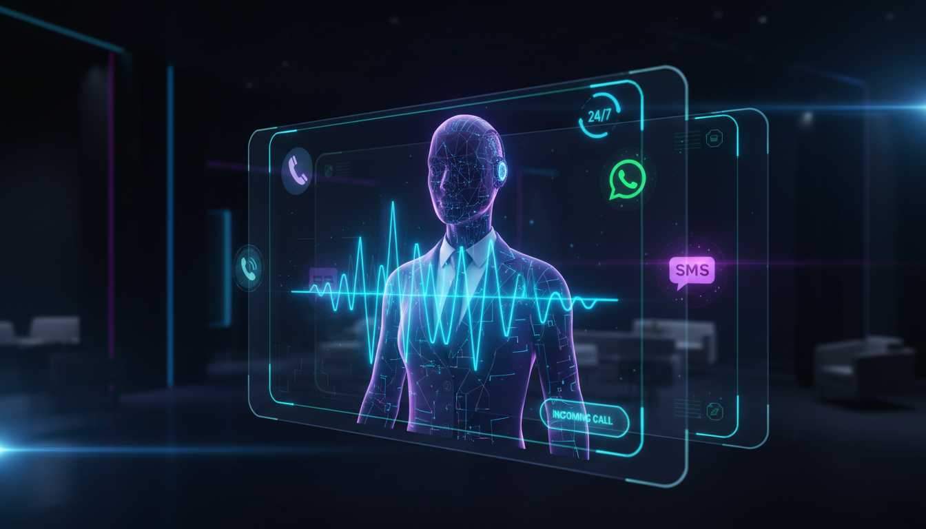 AI voice assistant multi-channel communication