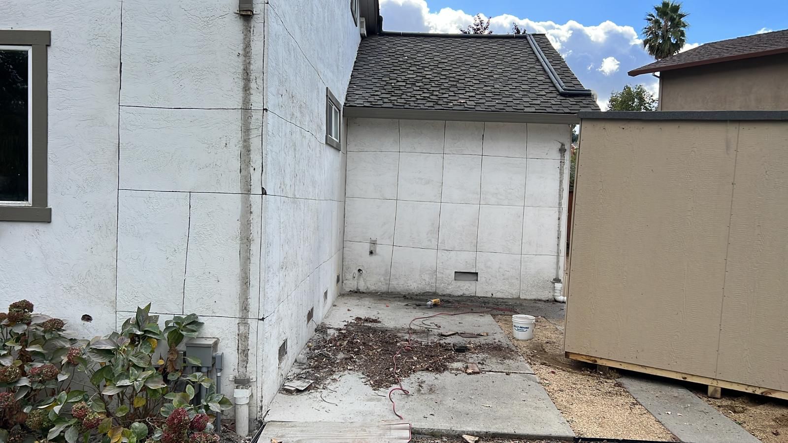 Cleared Area After Demolition