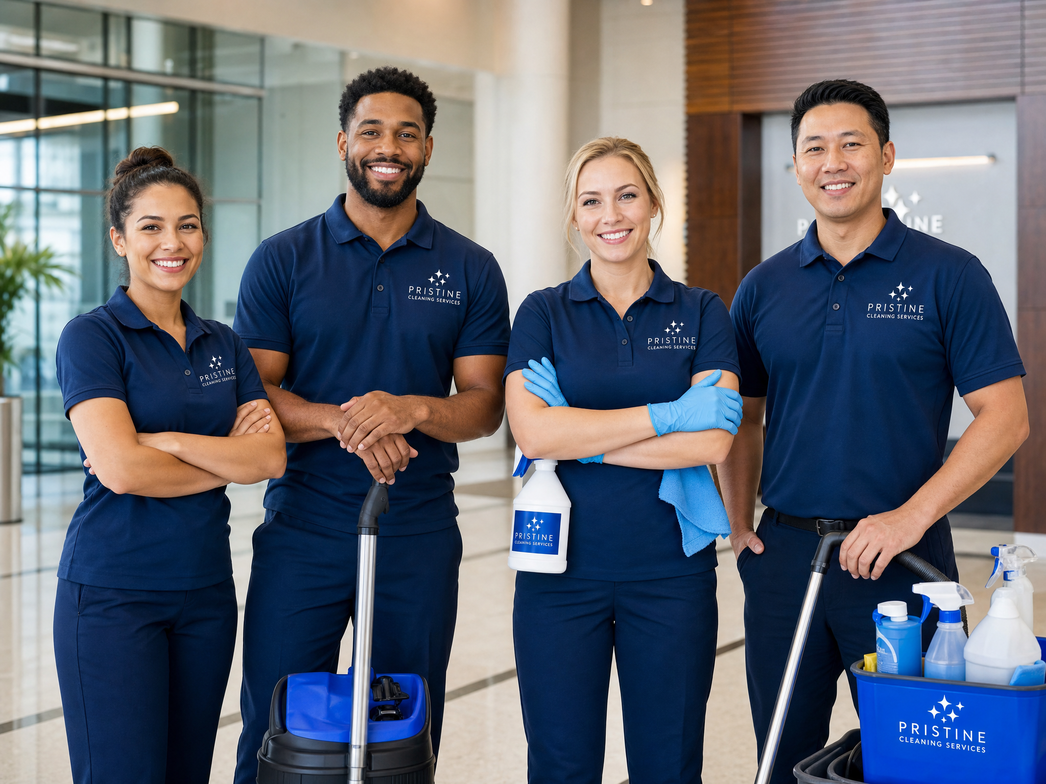 Elite Spark cleaning team