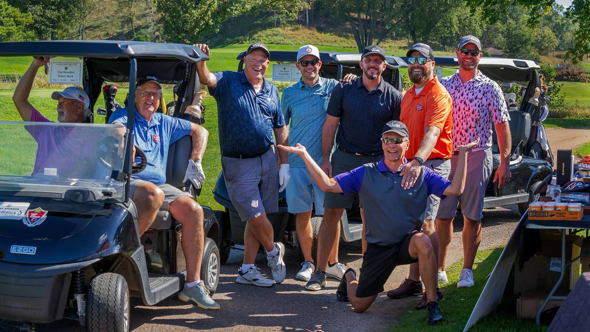 KLT Ten Members Enjoy First Golf Day