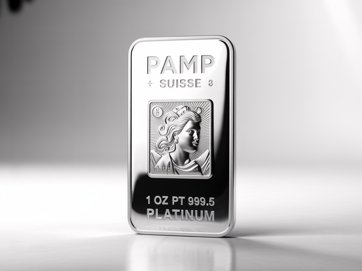PAMP 1 oz Platinum Bar