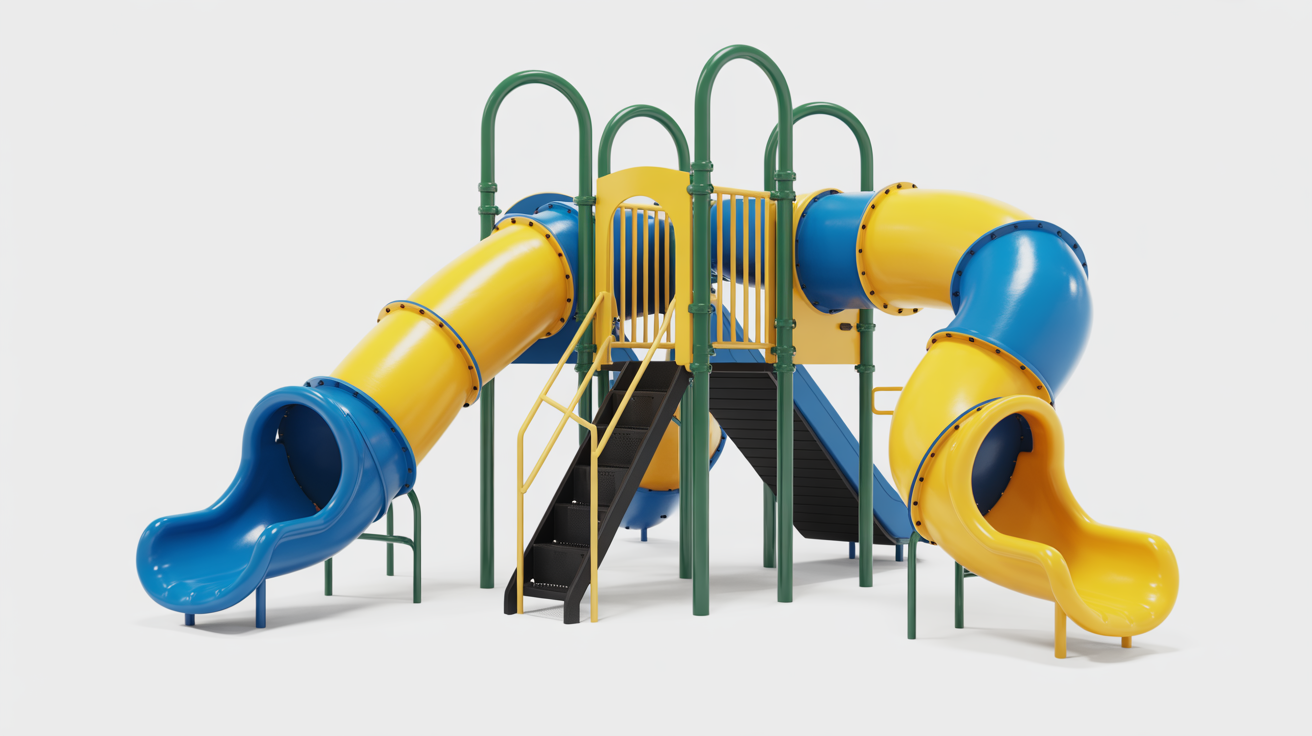 Playground Amarelo e Azul Classic