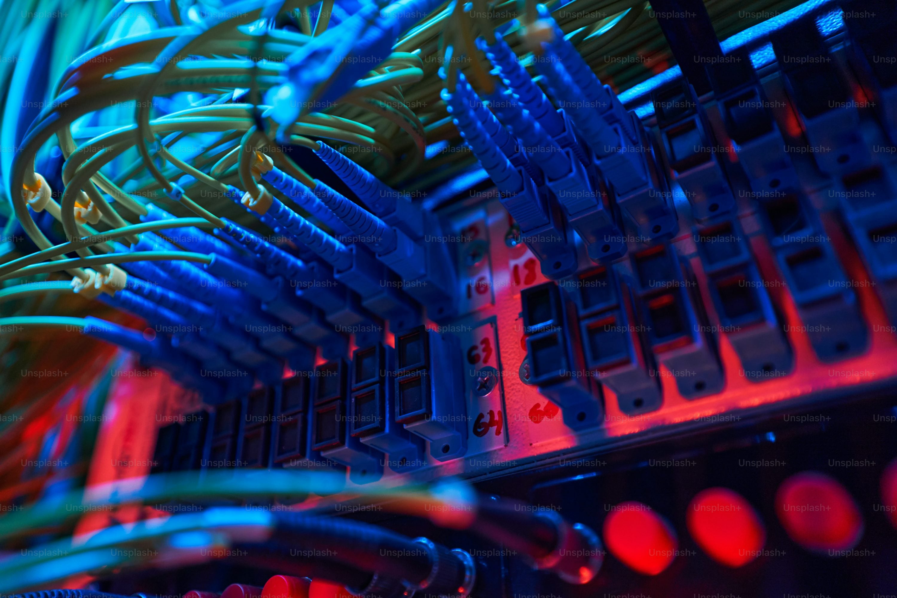 Fibre-optic backbone for an enterprise data centre — case study cover image