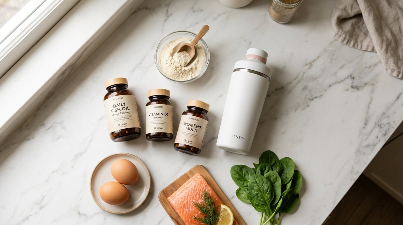 Supplements for Women Over 40: What's Worth It (and What's a Waste)