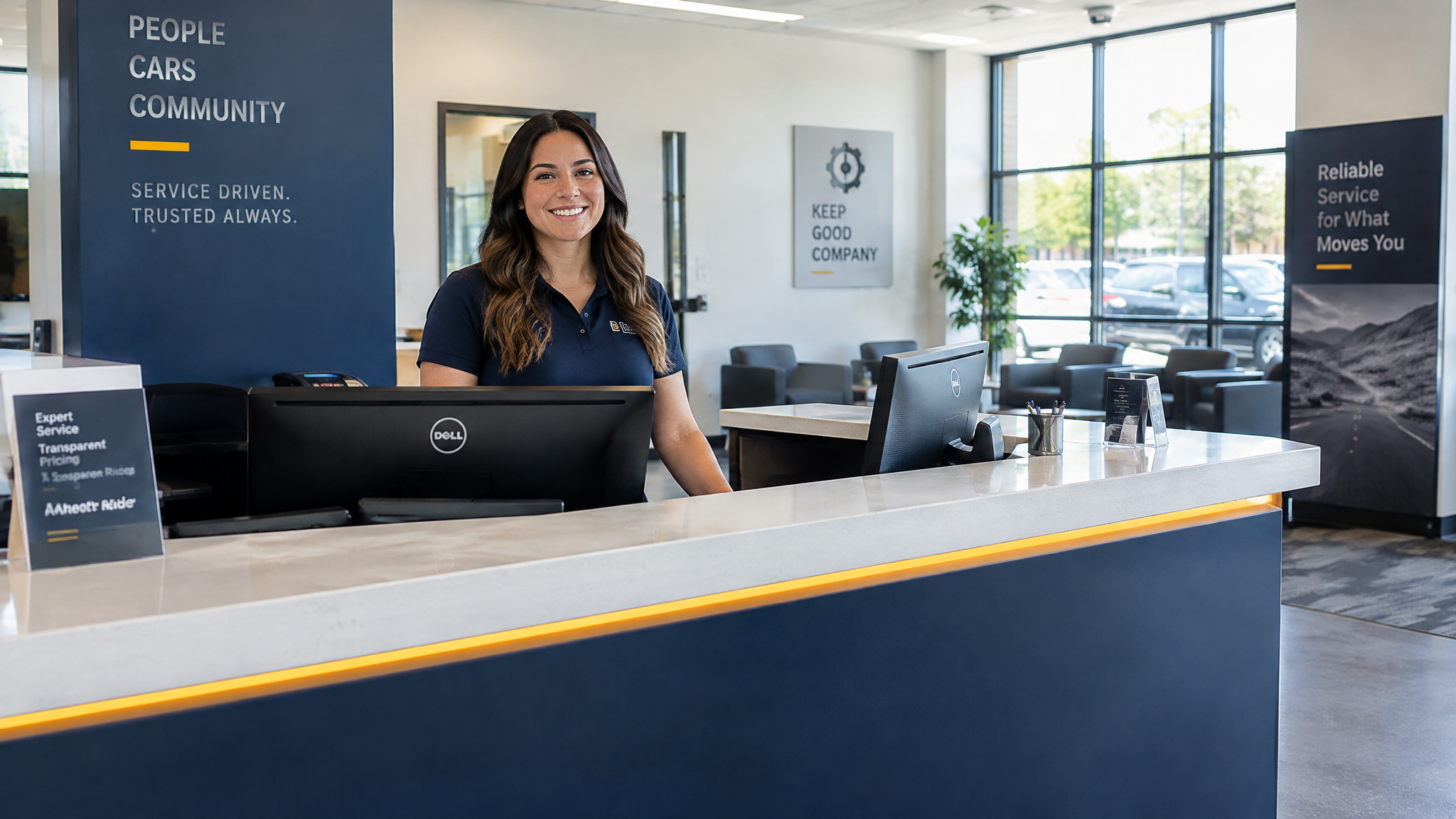 LL Auto Repair service desk
