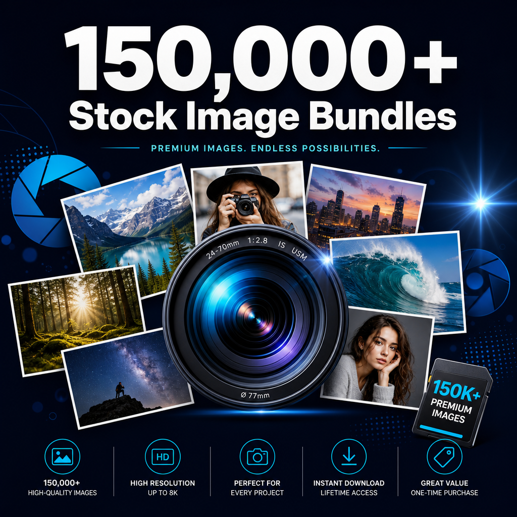 150,000+ Stock Image Bundles