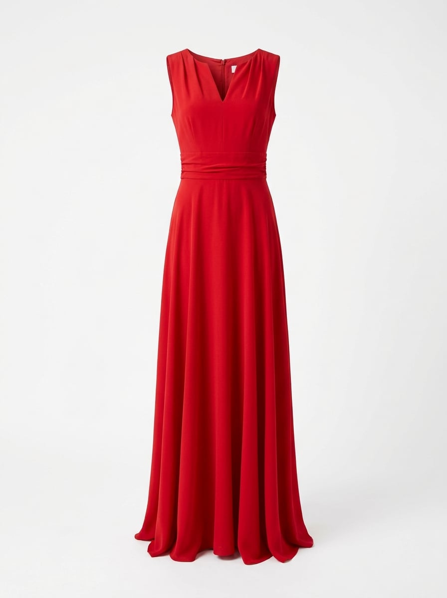 Elegant Kirmizi Elbise