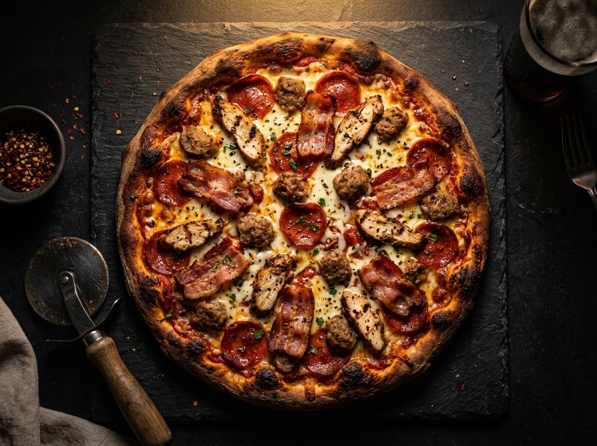 Meatboss Pizza — Topman Food