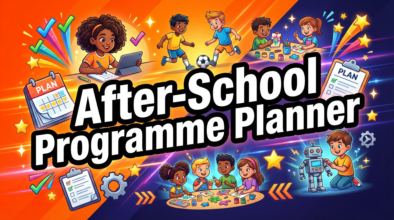 After-School Programme Planner