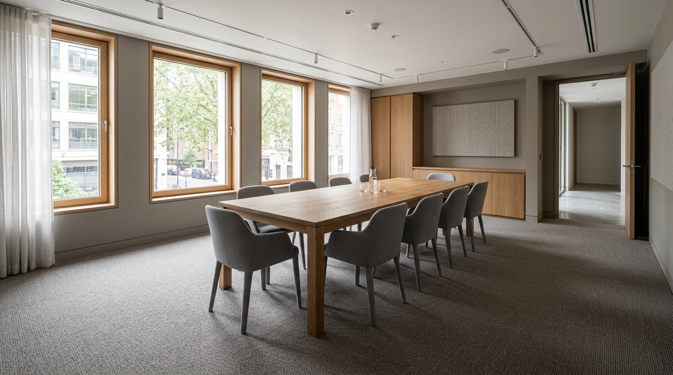 How Much Space Should Be Allowed Around a Meeting Table?