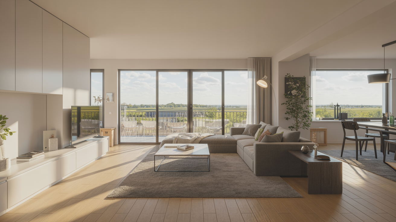 Luksusowe 3-pokojowe z widokiem na miasto