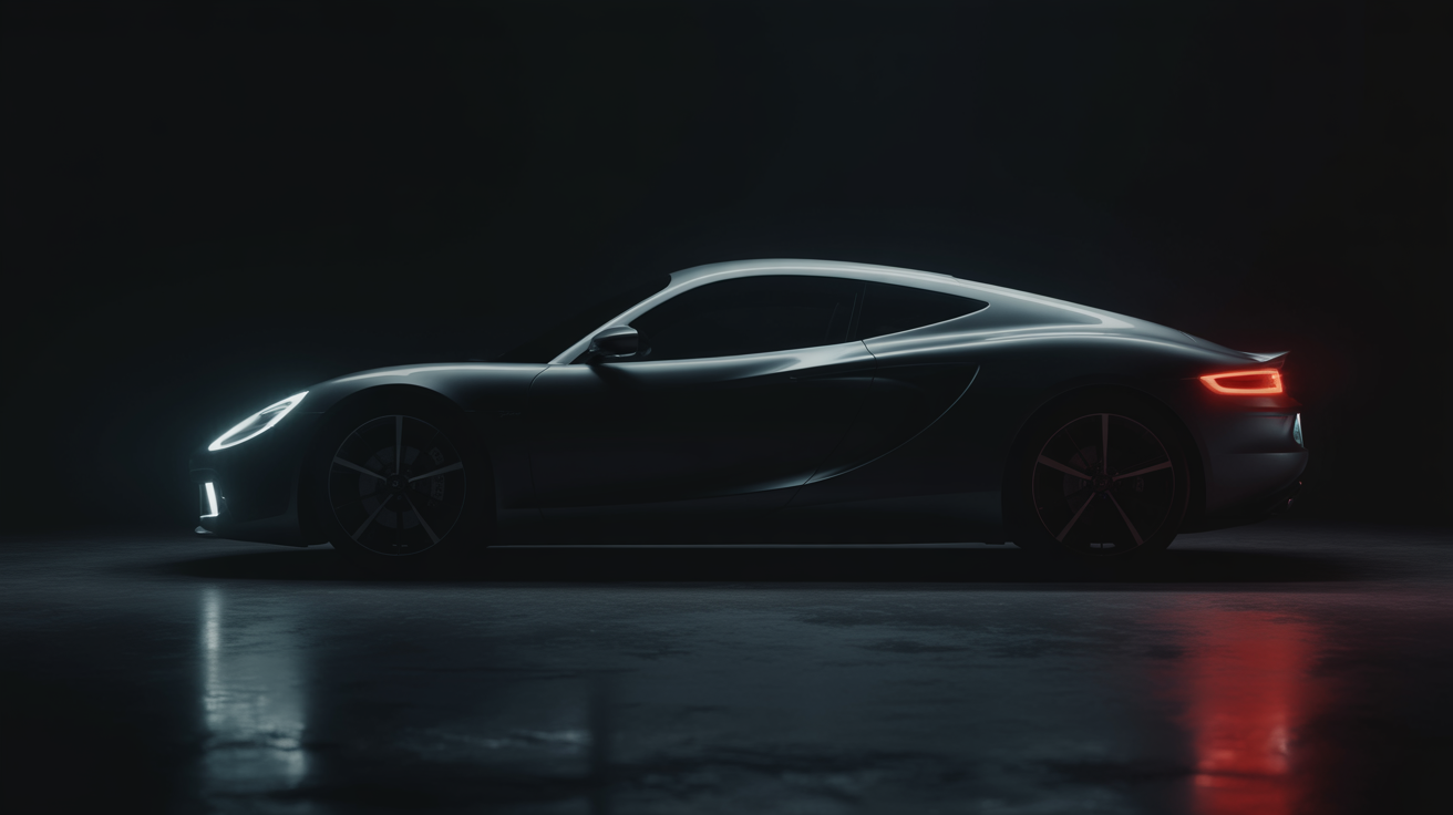 Illuminated vehicle contours