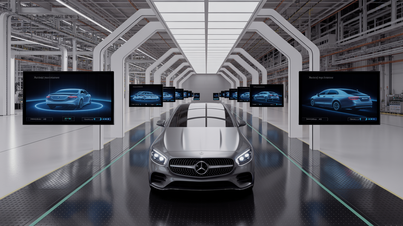 Mercedes-Benz Next Level Production: KI revolutioniert deutsche Automobilindustrie