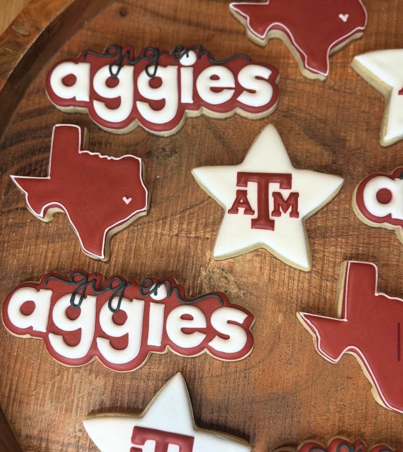 Custom decorated sugar cookies