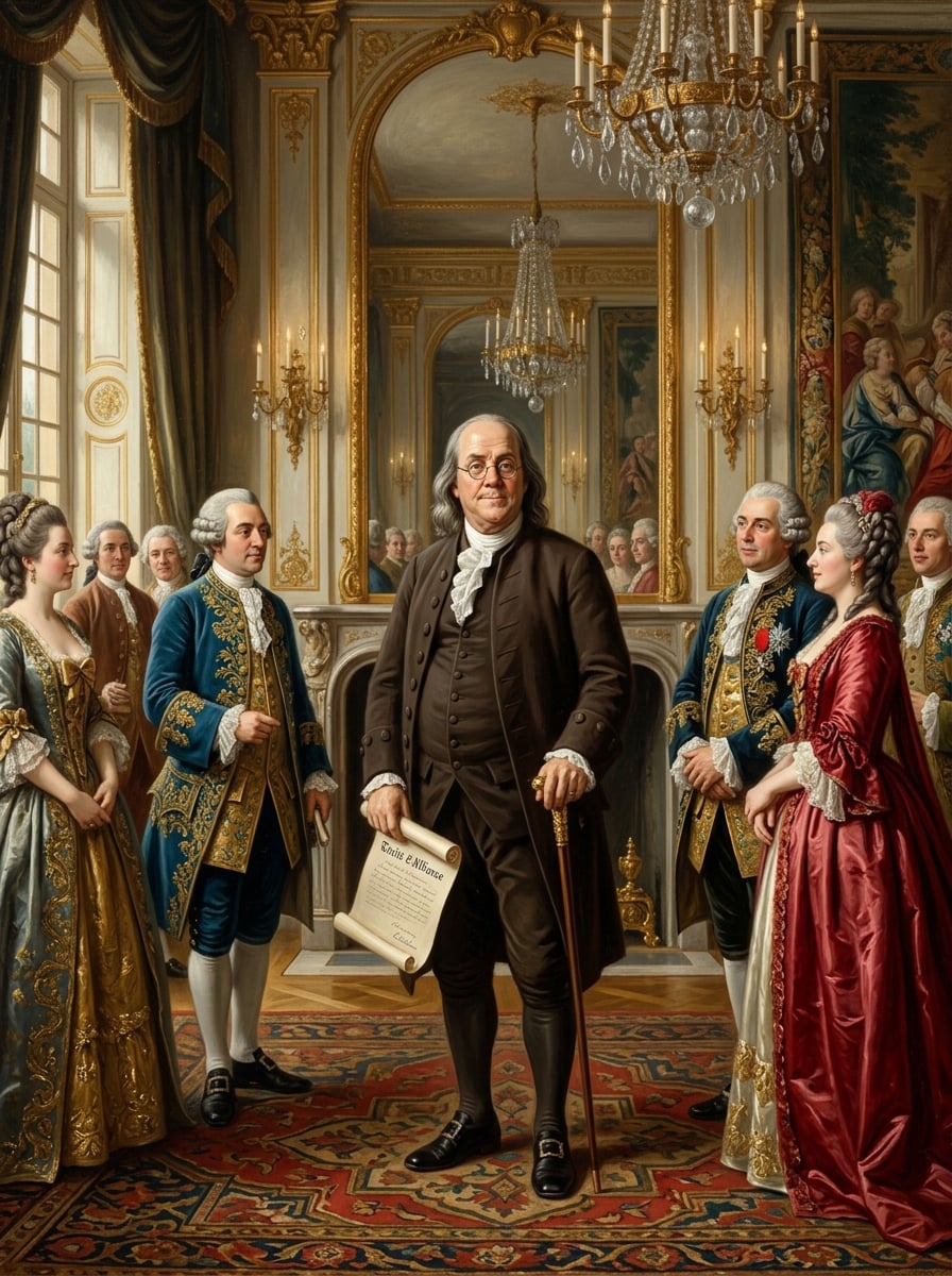 Portrait of Benjamin Franklin