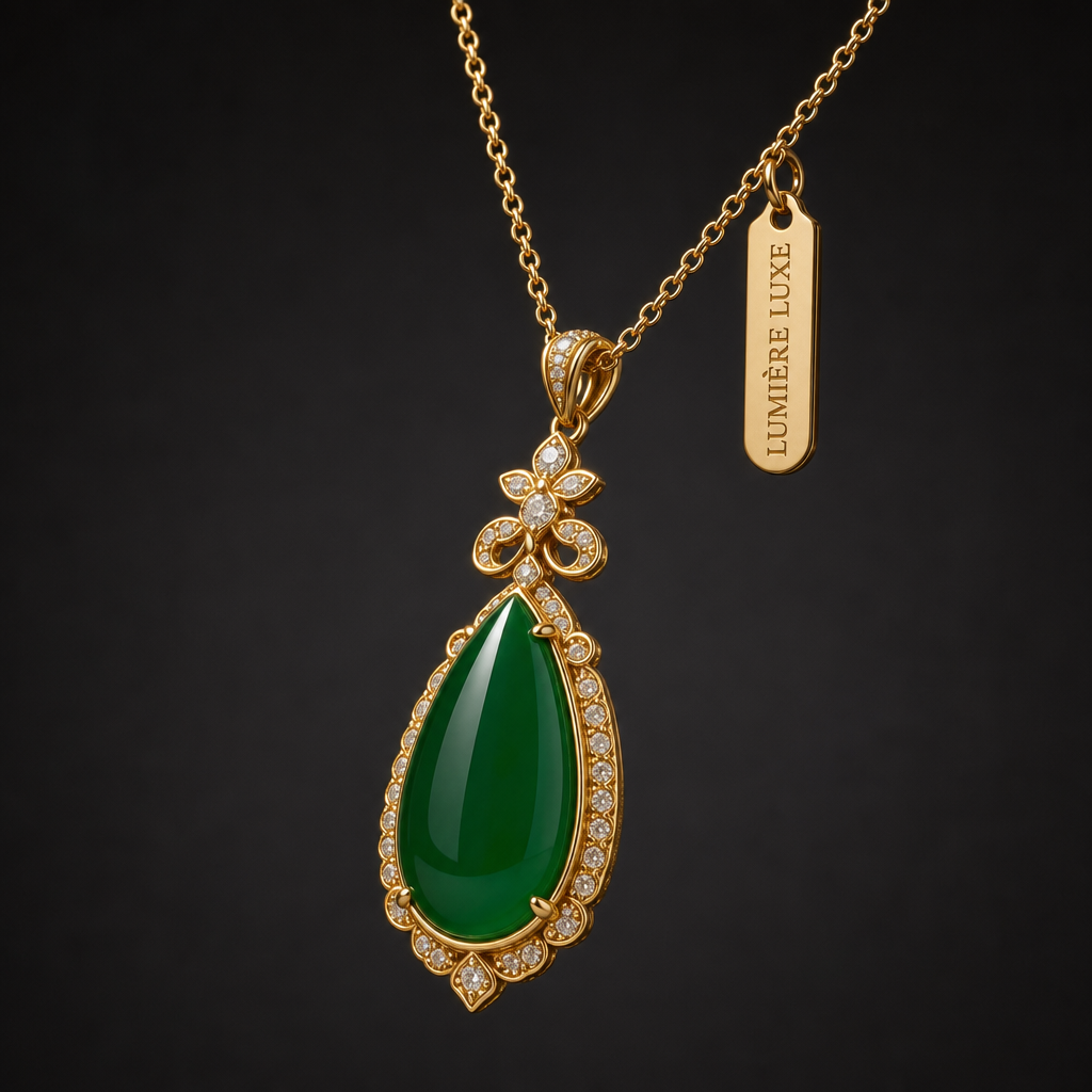 Imperial Jade Cascade Necklace view 2