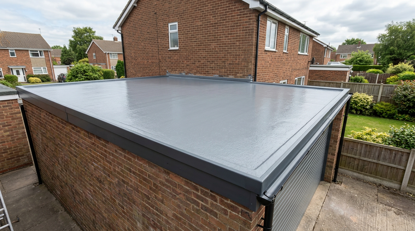Flat Roofing project 3 on a UK property