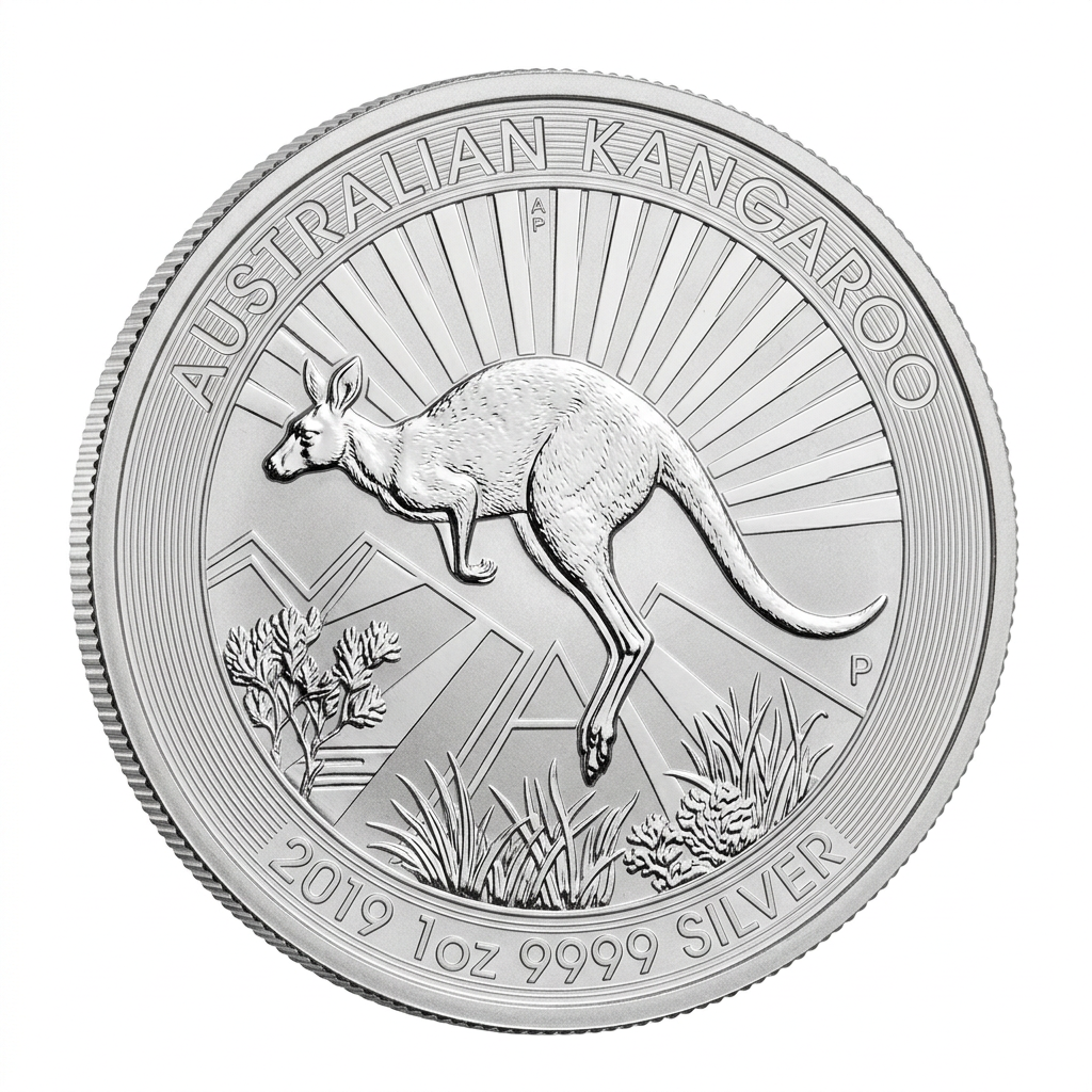 Perth Mint 1 oz Kangaroo 2019 Silver Coin