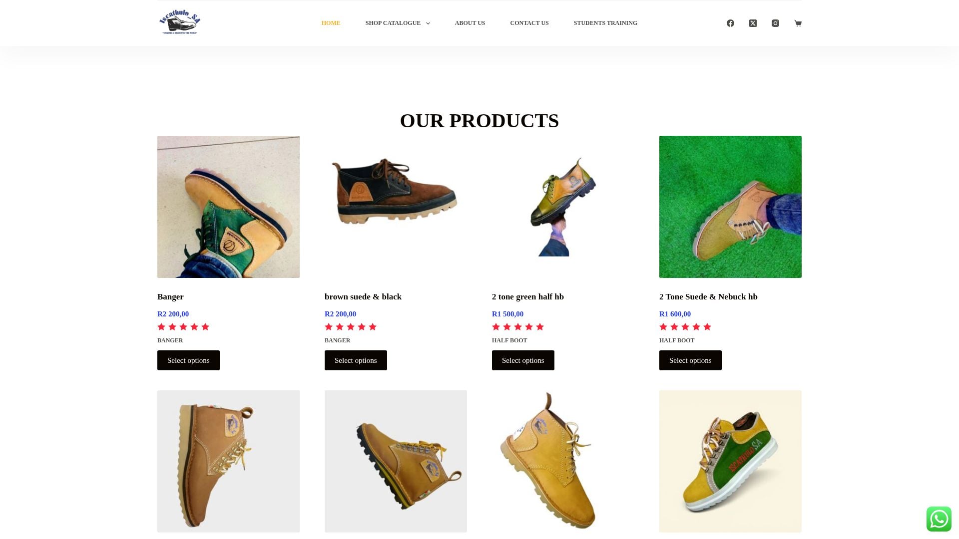 Iscathulo website screenshot