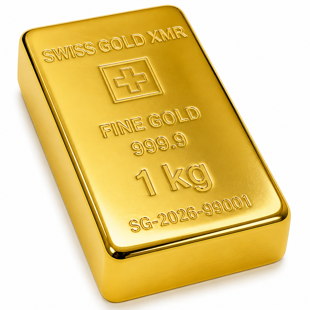 1kg Gold Bar Argor-Heraeus