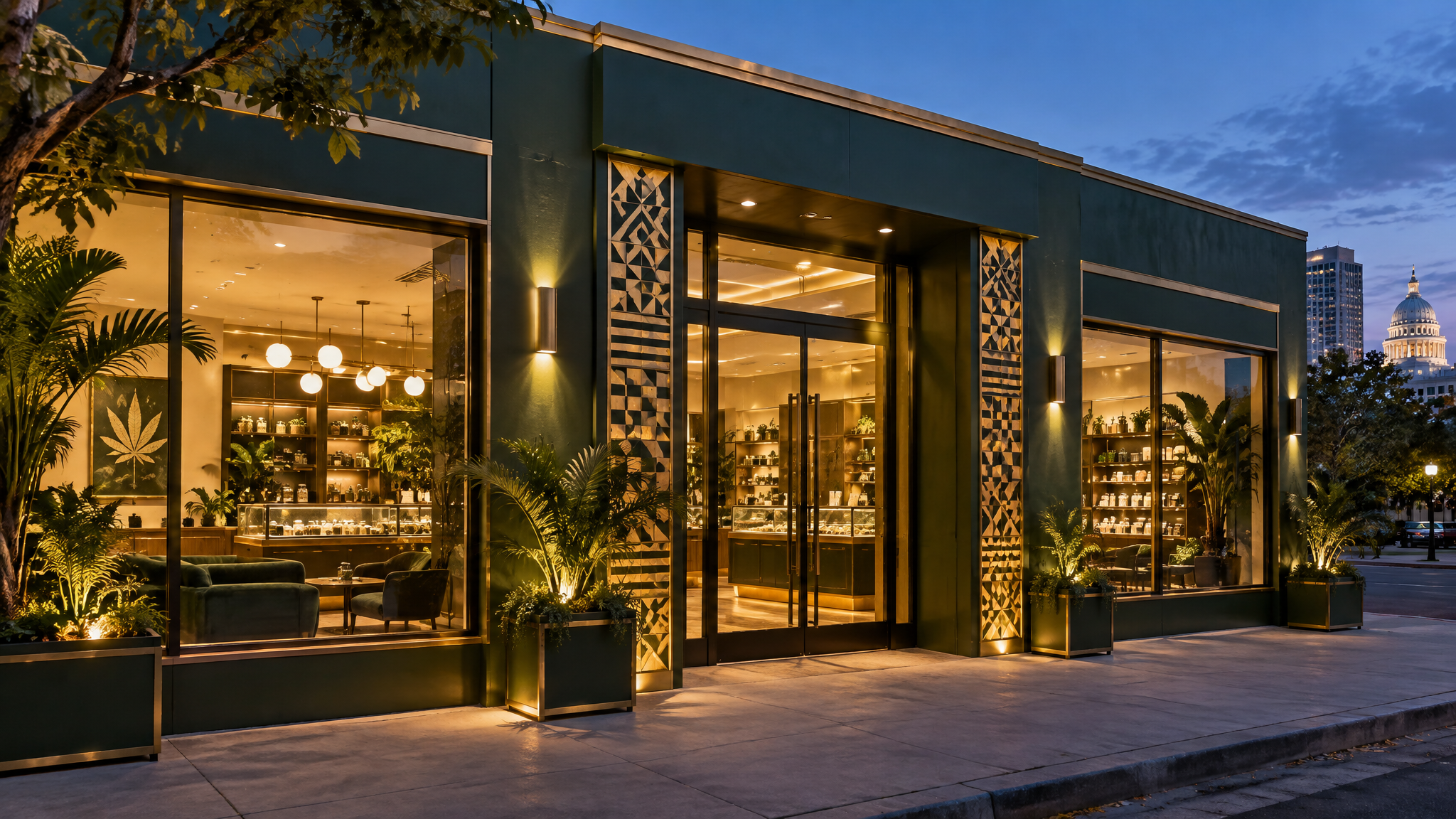 Shashemonie Cannabis storefront