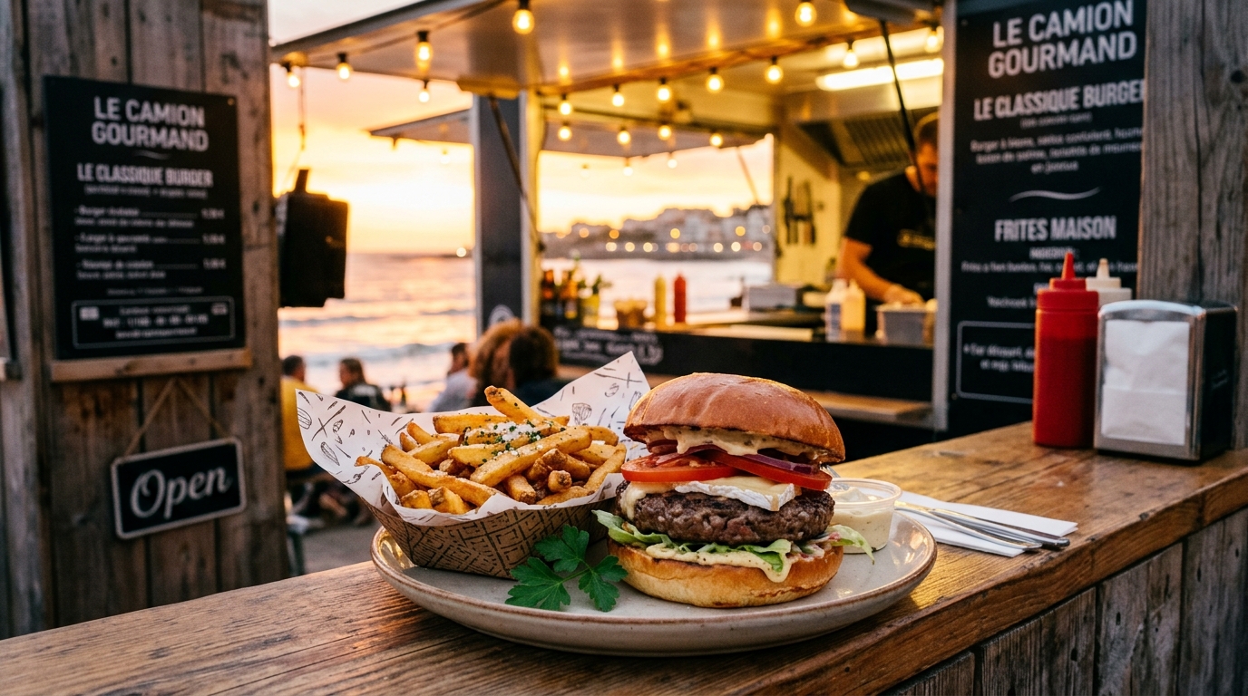 Melvyn's Truck — food truck Burgers à Langrune-sur-Mer