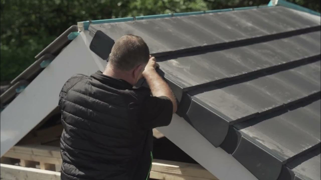 Professional dry verge installation work