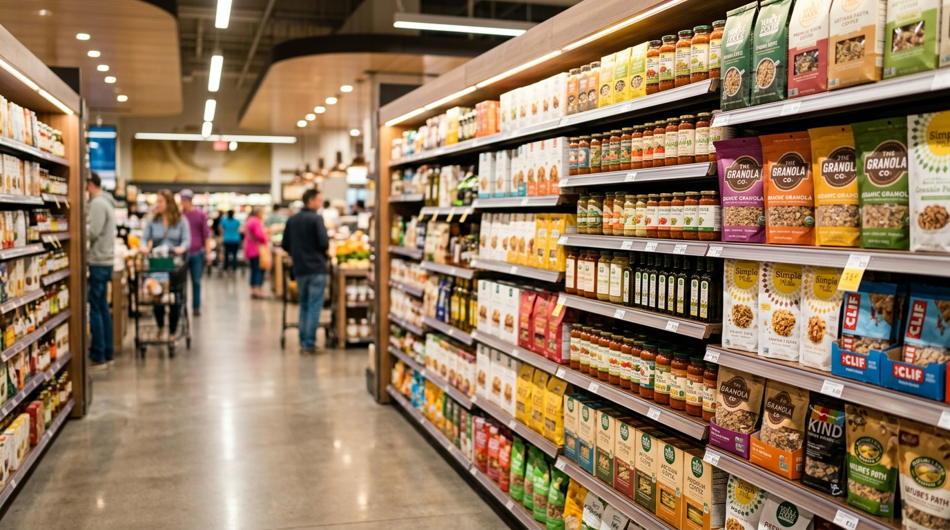 Australian retail aisle with a well-merchandised category