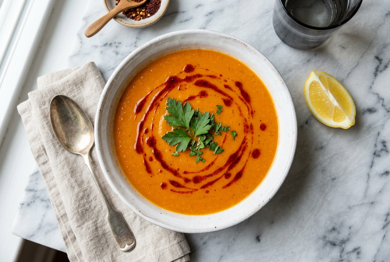 Turkish Red Lentil Soup