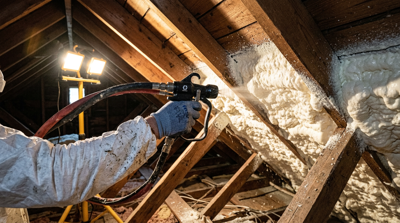 Is Spray Foam Insulation Safe? Curing, Off-Gassing, and When You Can Move Back In