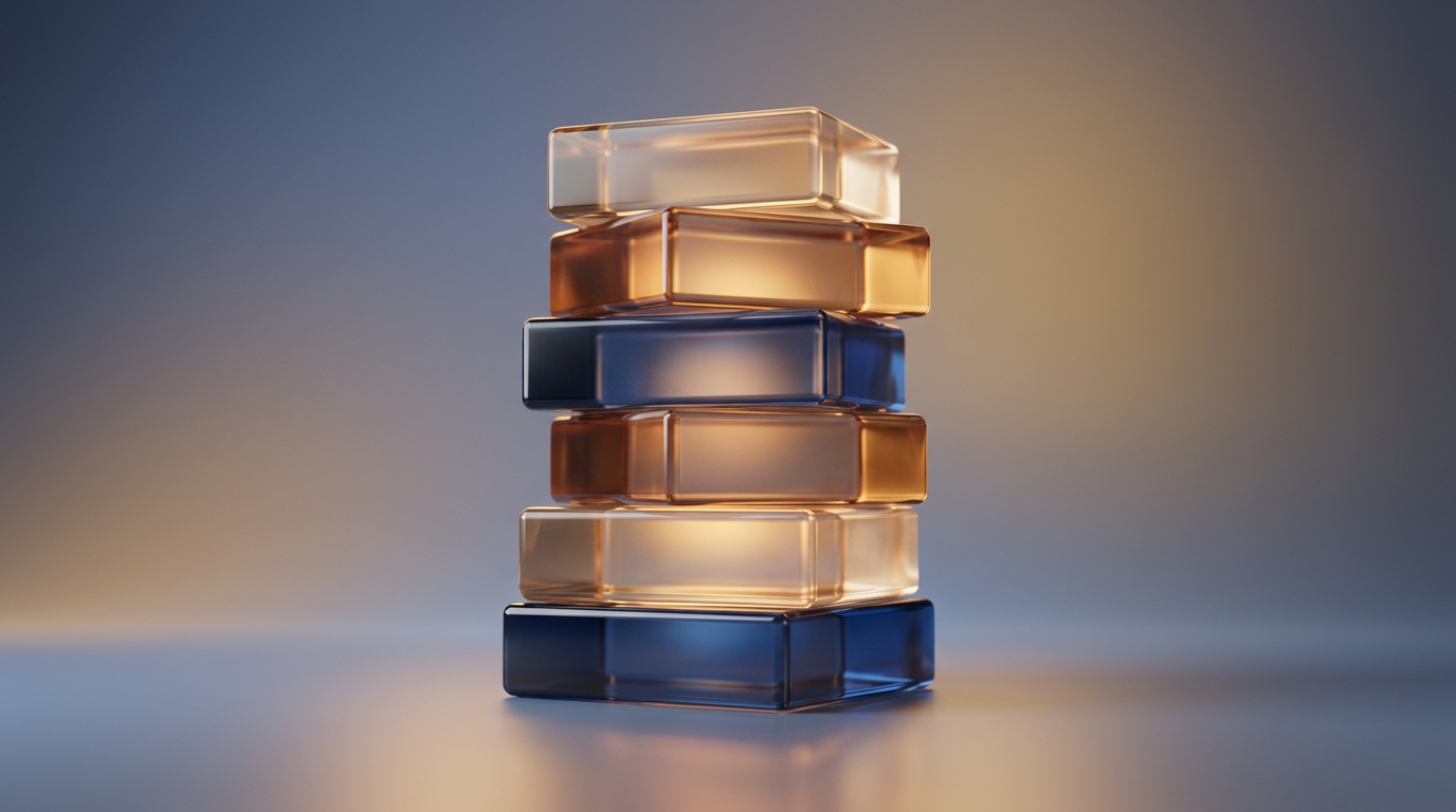 Layered blocks stacking together, symbolizing VA benefits that stack on top of a disability rating