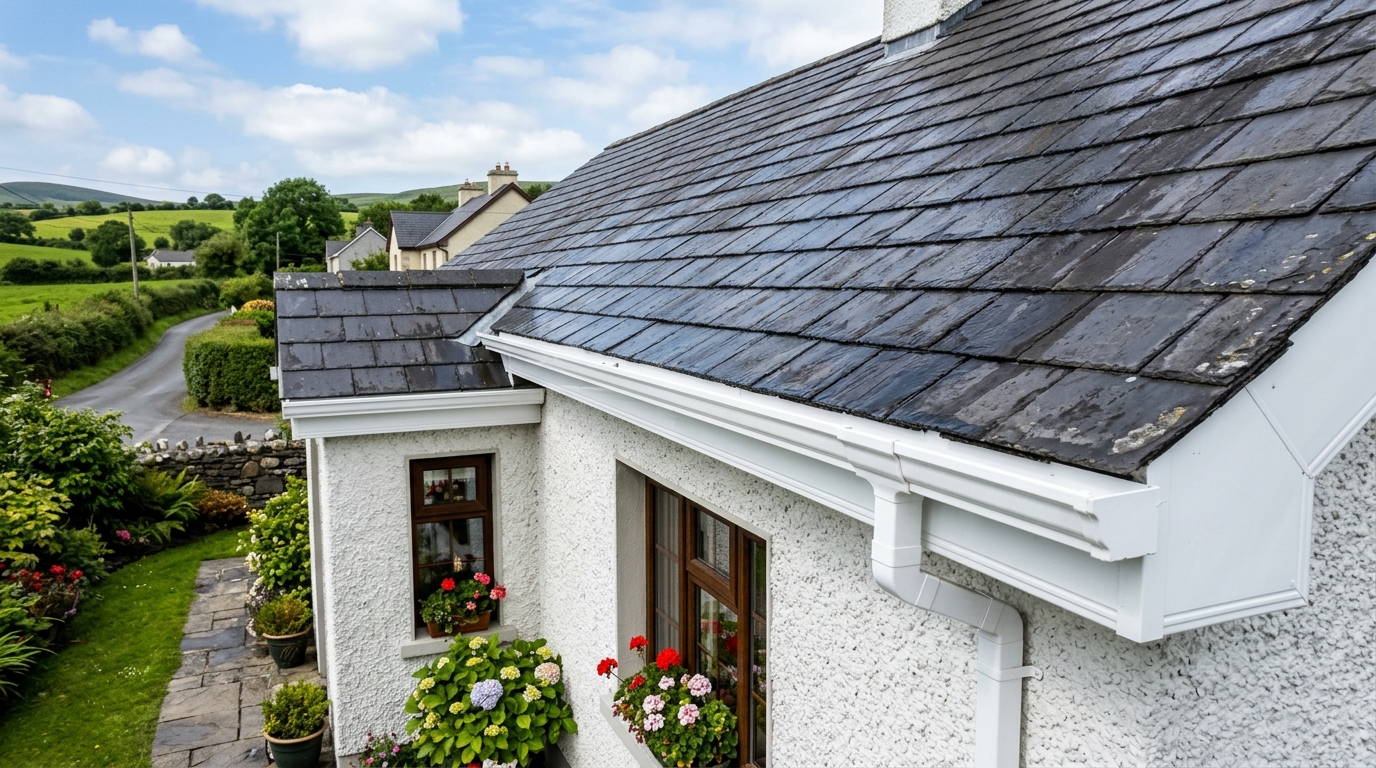 Gutter Cleaning work by Irish Shine