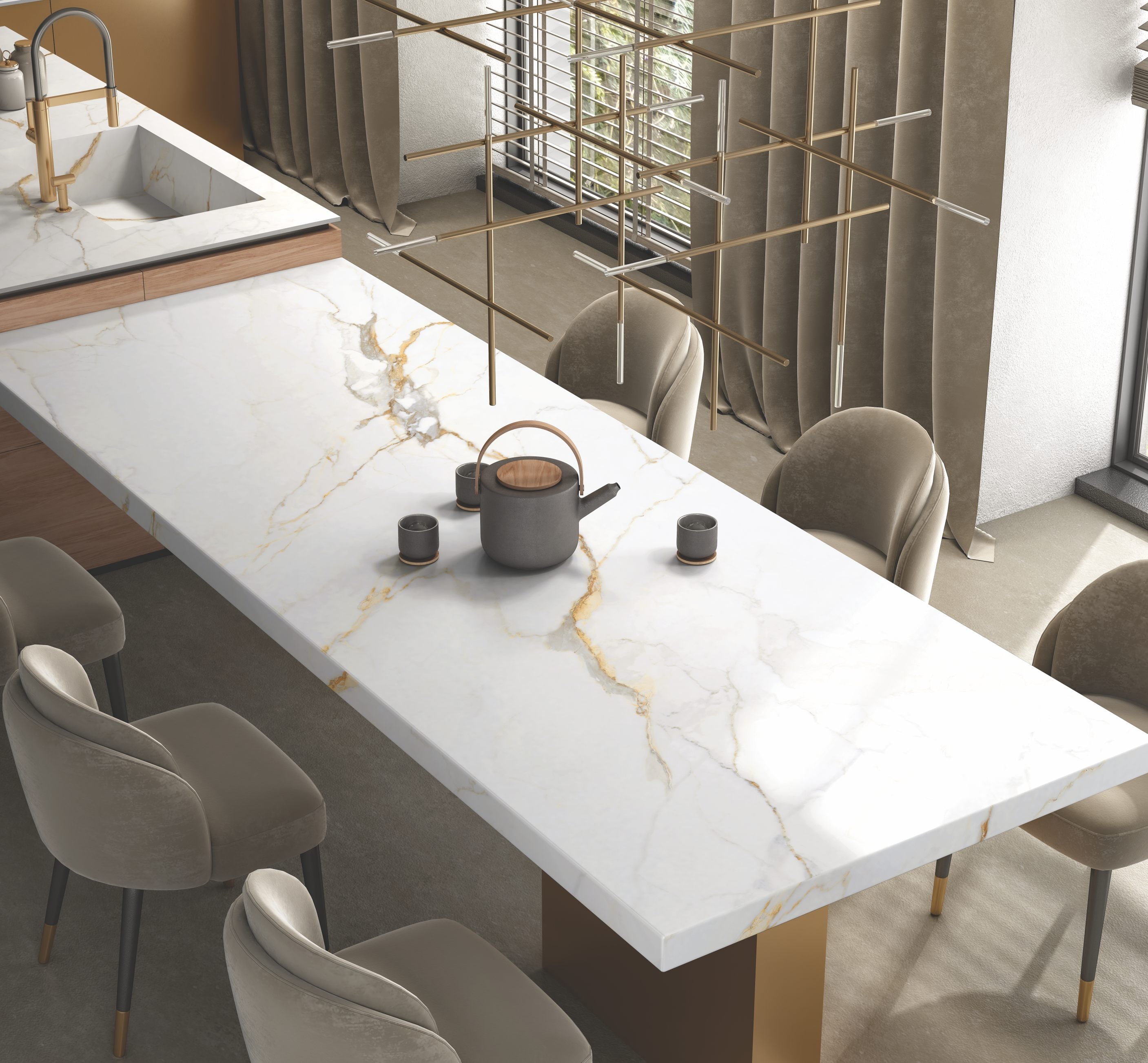 APOLLO WHITE Installation 1