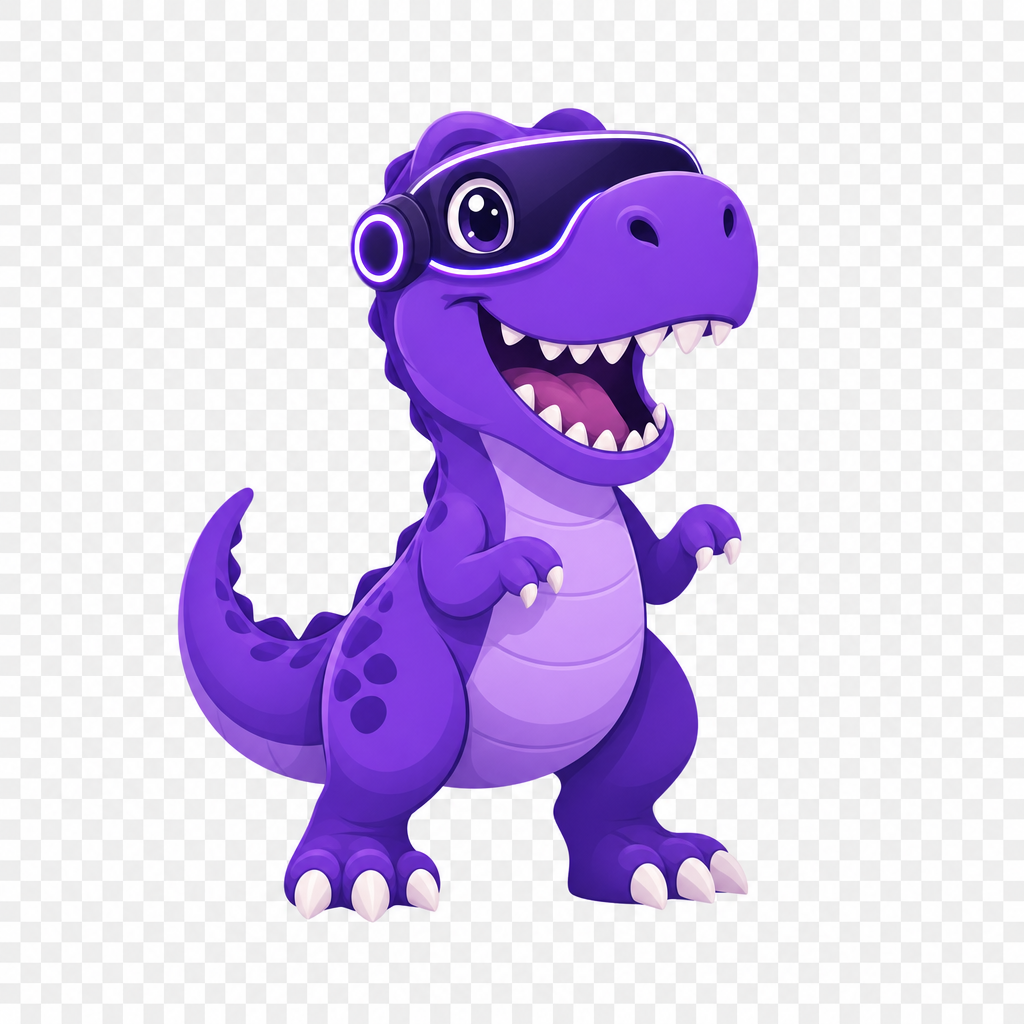 Wildverse Dino mascot