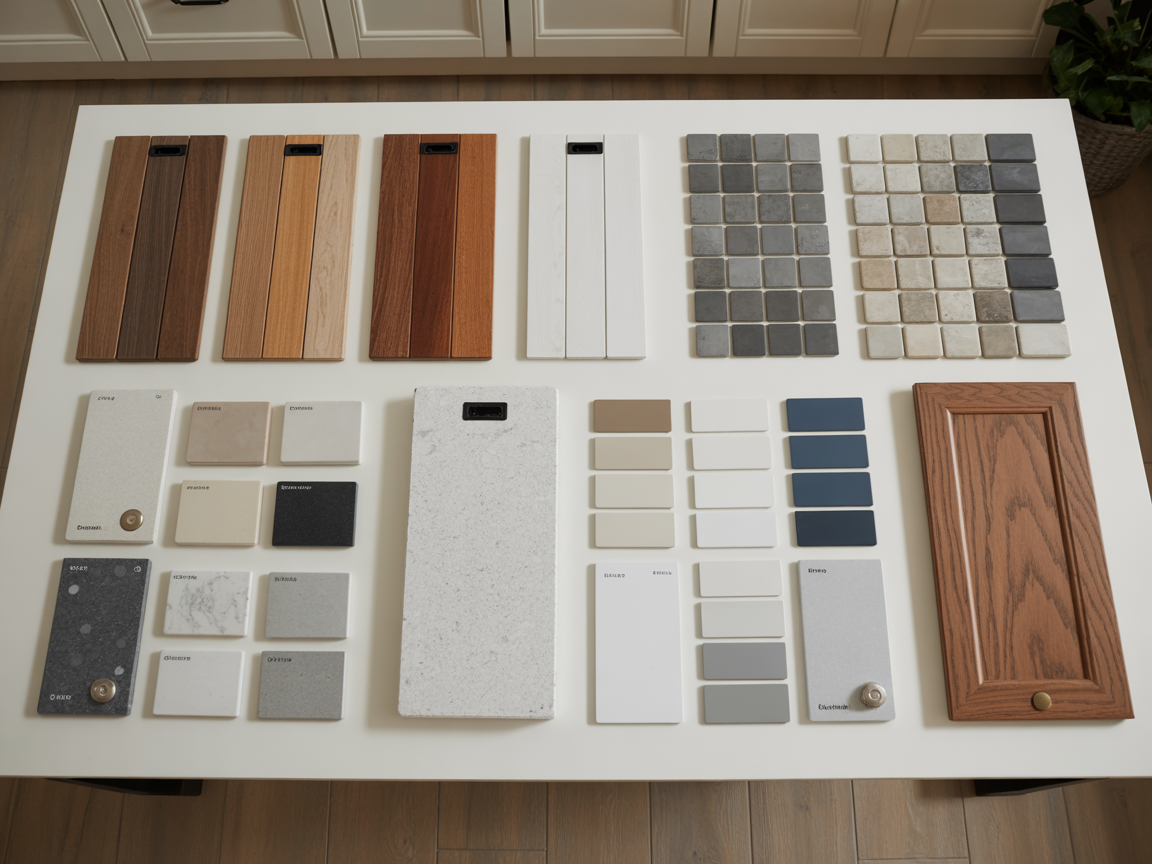 Premium home design material selections