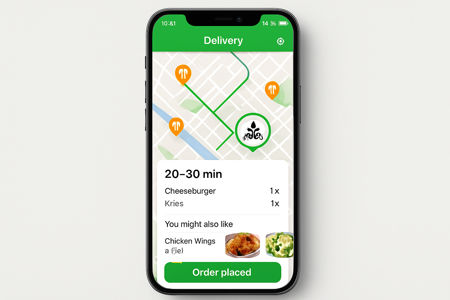App Delivery com ML