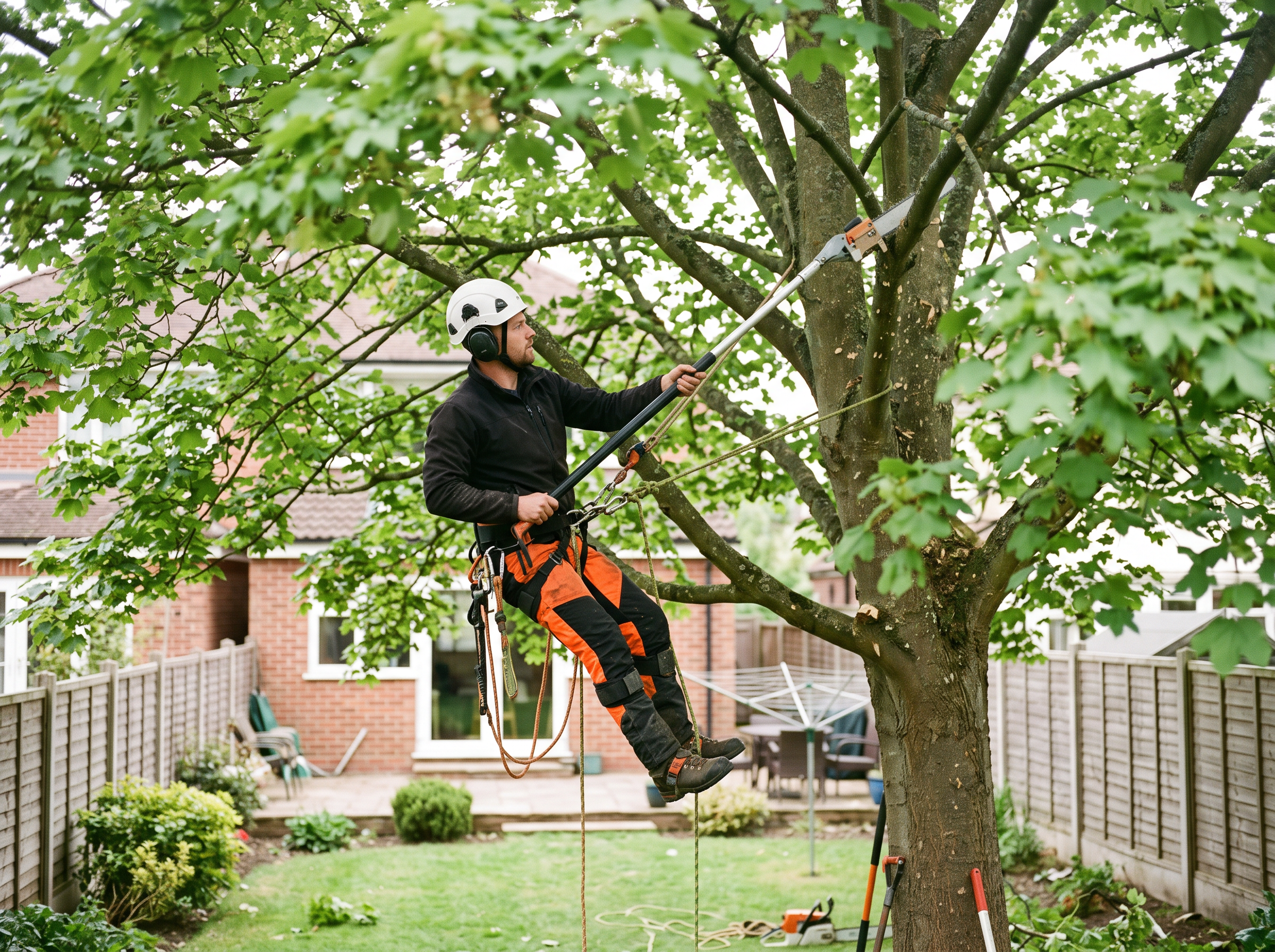 Tree Cutting & Pruning service at a Northamptonshire home