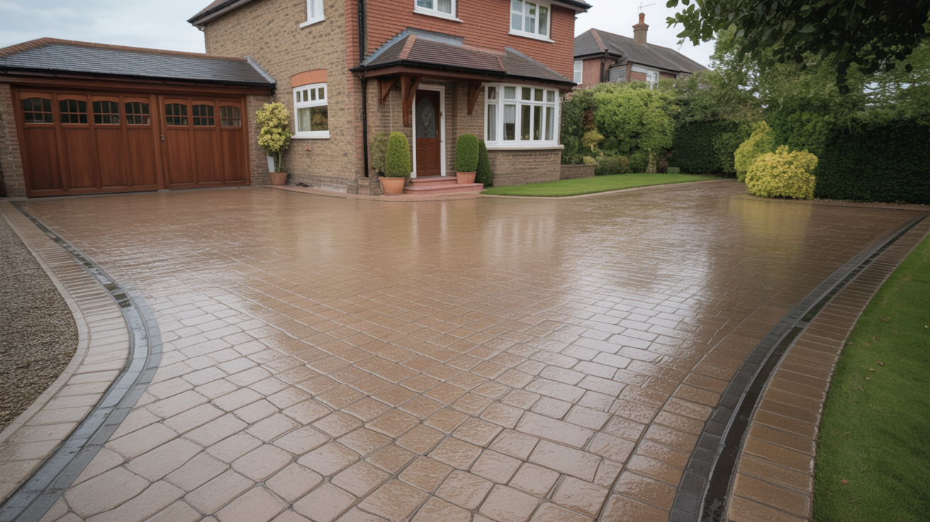 Imprint Concrete Driveway