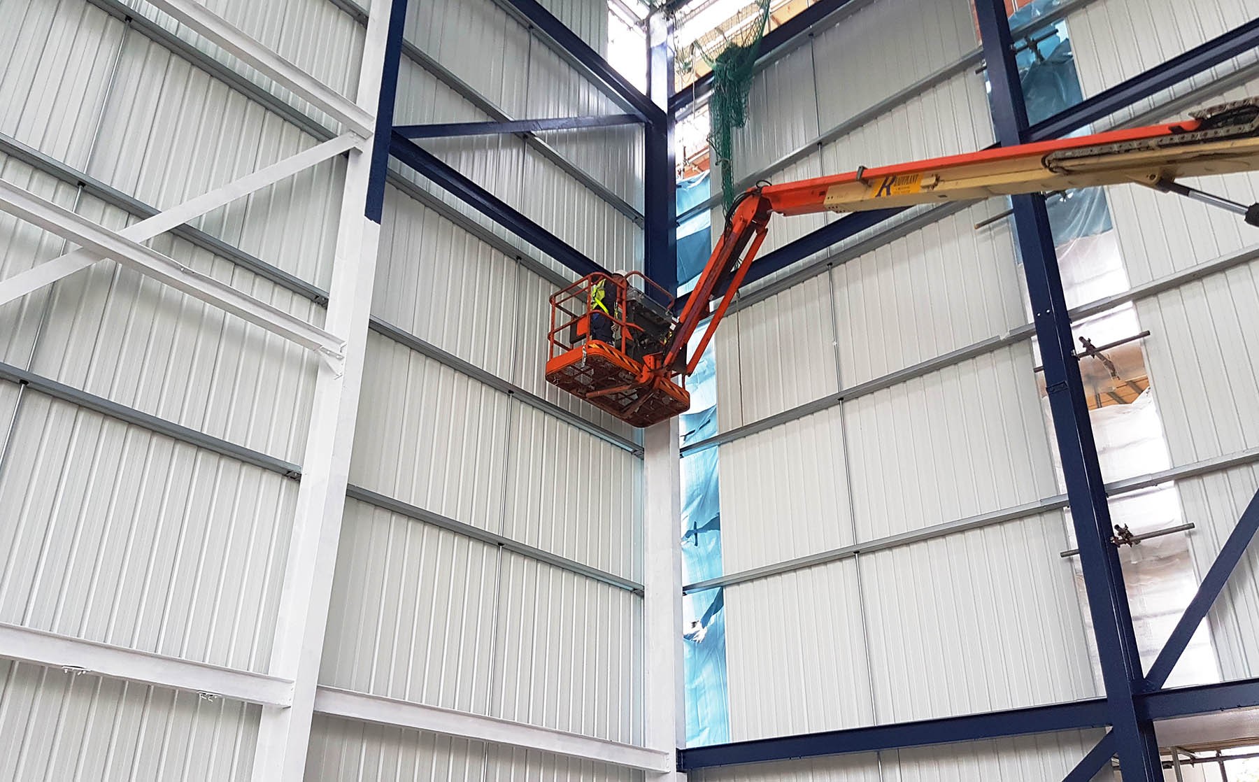 Cladding repair and panel replacement project