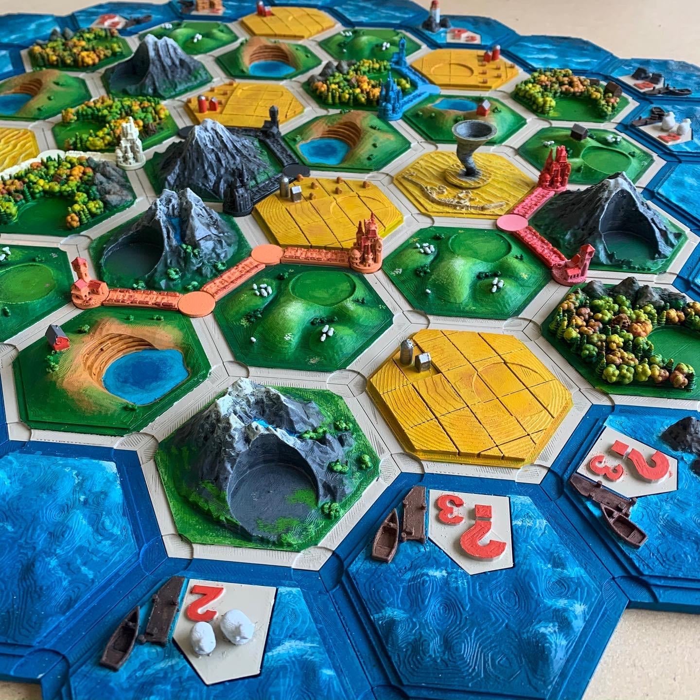 Tablero Hexágonal Catan