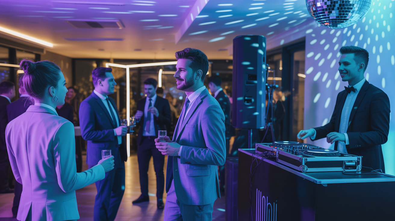 Corporate Events disco hire in Crewkerne Somerset